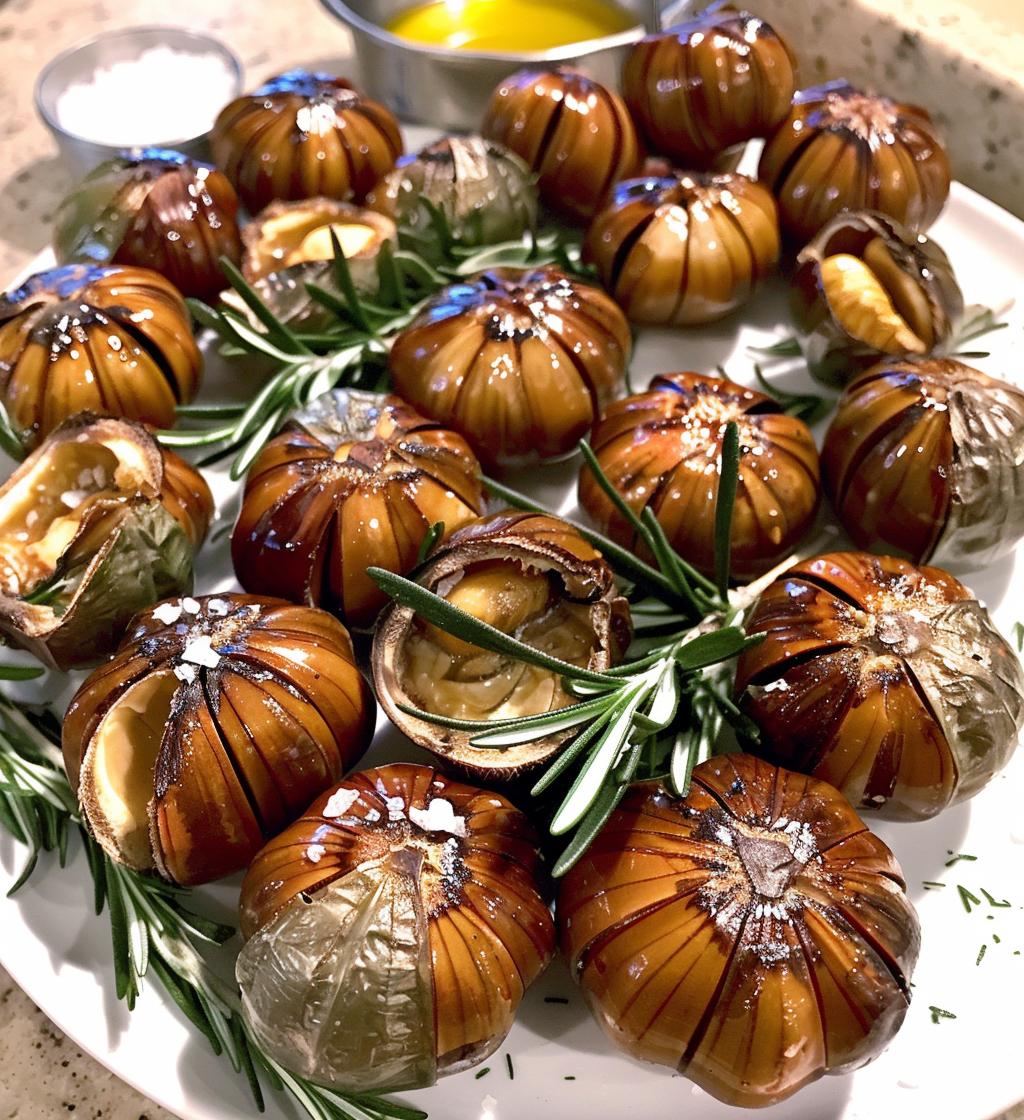 Rosemary Roasted Chestnuts - detail 1