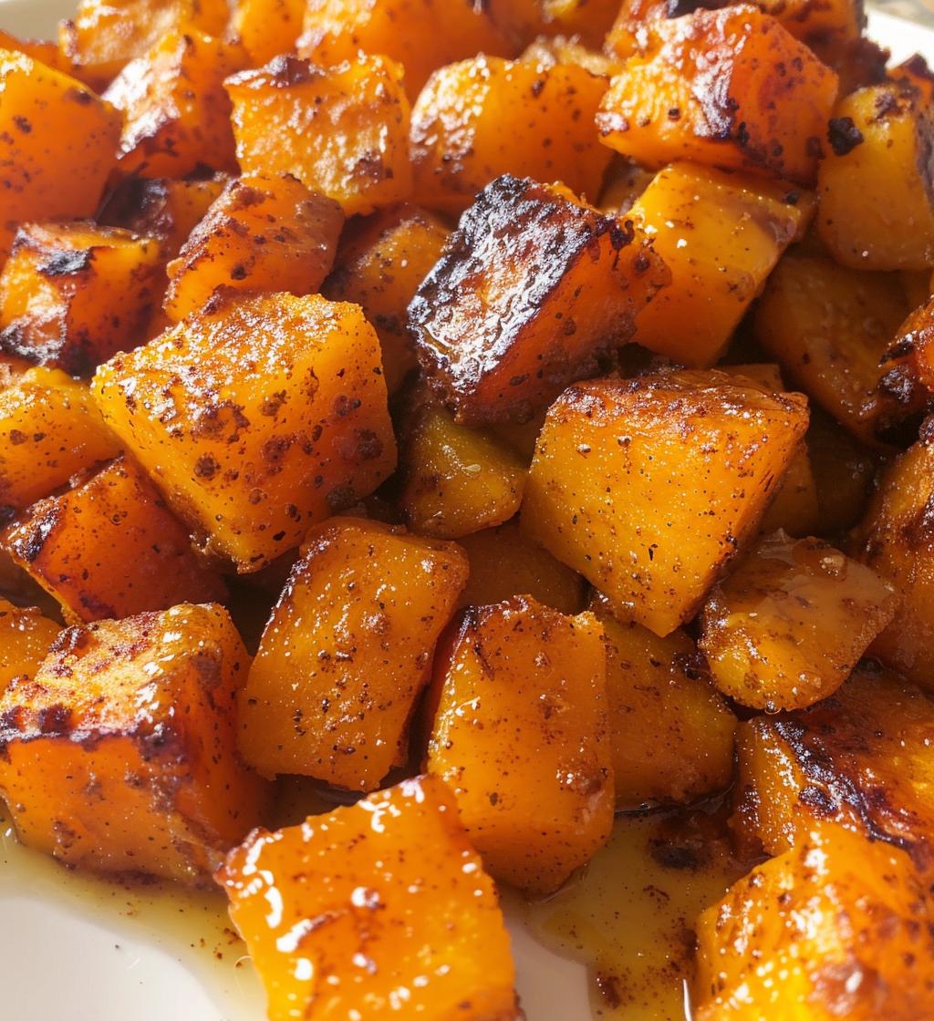 Sweet & Savory Roasted Butternut Squash - detail 1
