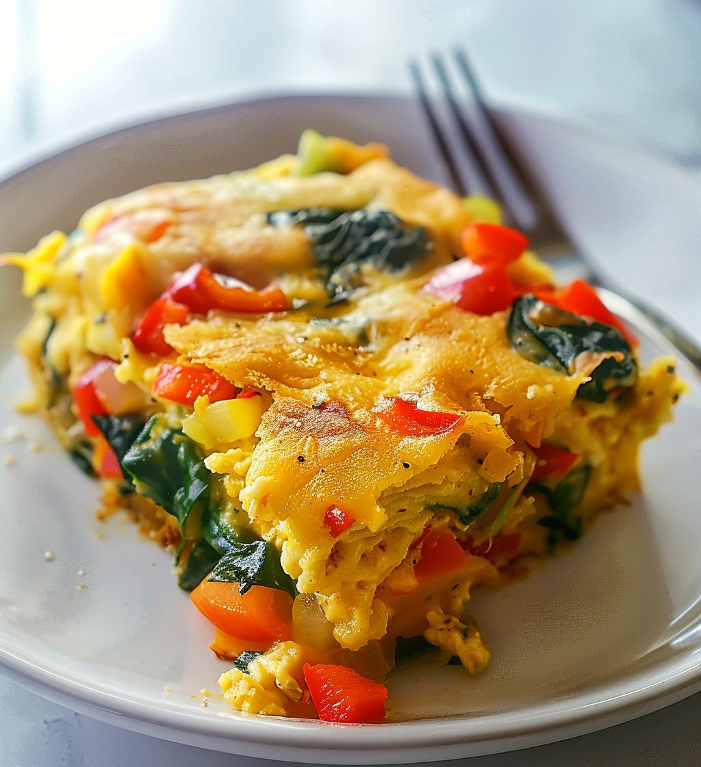 Veggie Loaded Breakfast Casserole - detail 1