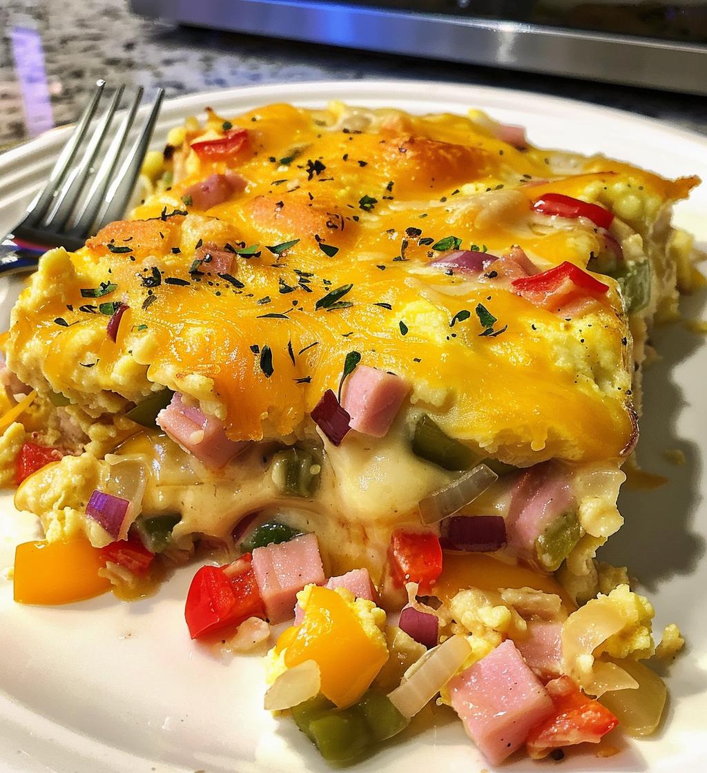 Western Omelette Casserole - detail 1