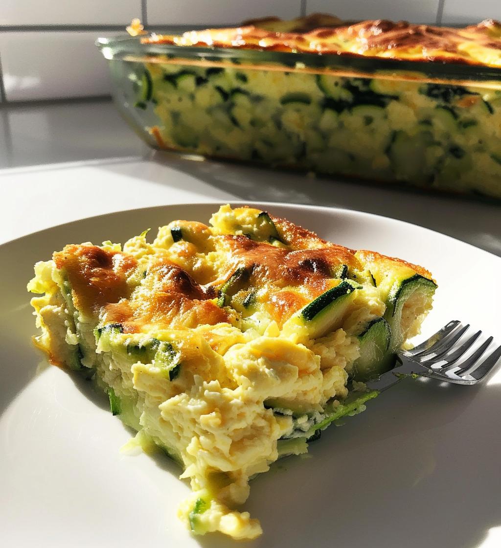 Zucchini Egg Breakfast Bake - detail 1