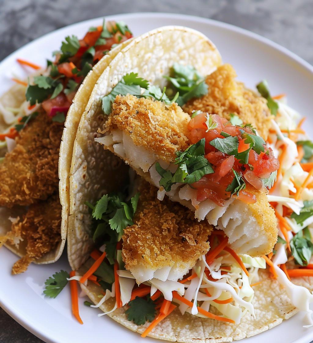 Air Fryer Fish Tacos - detail 1