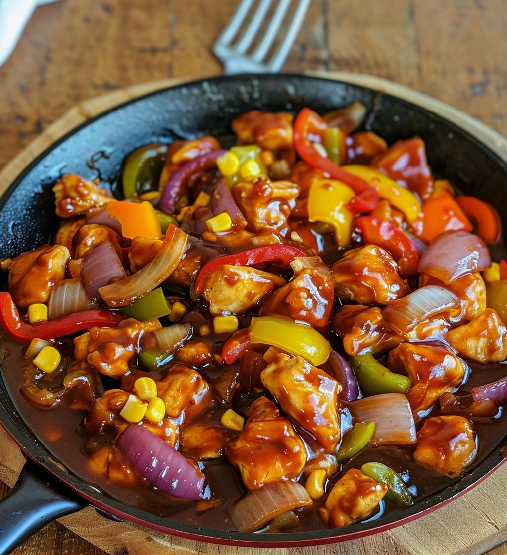 BBQ Chicken Skillet Dinner - detail 1