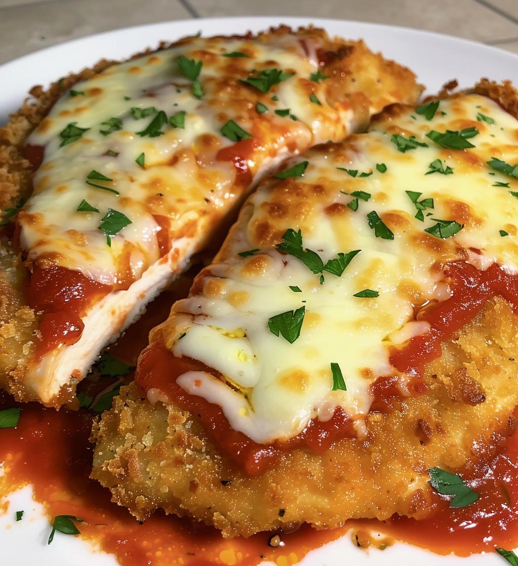 Baked Chicken Parmesan - detail 1