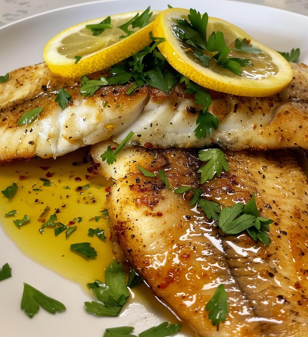 Baked Tilapia - detail 1