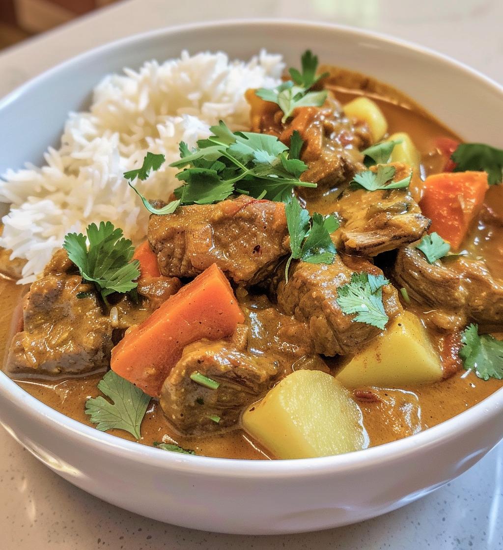 Beef Massaman Curry - detail 1