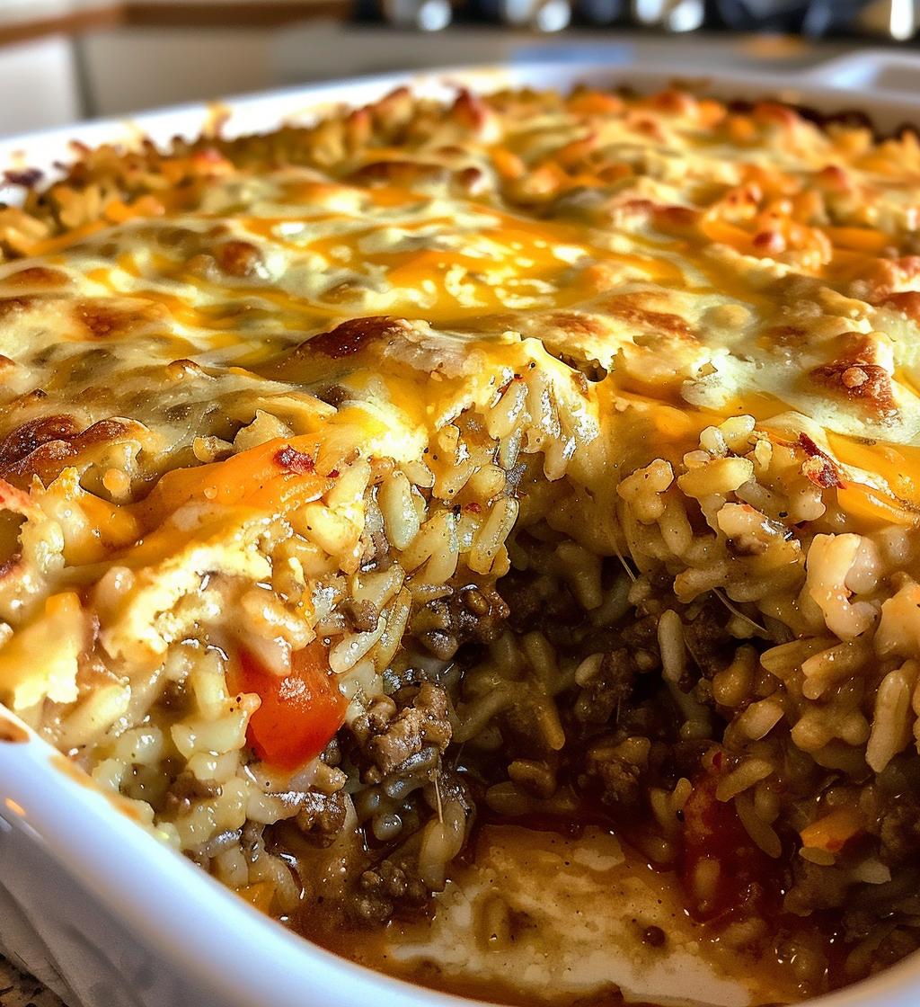 Beef & Rice Casserole - detail 1