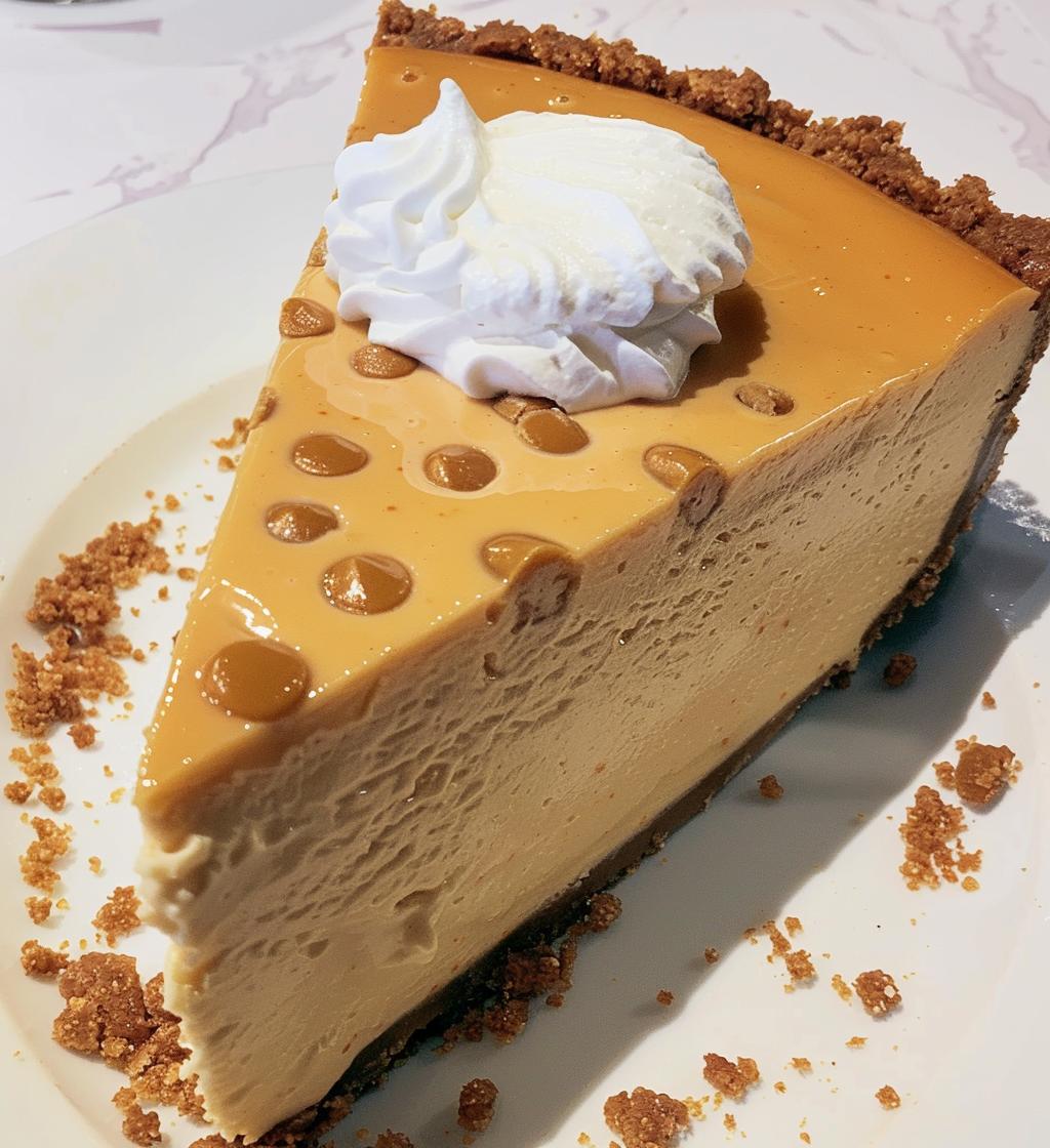 Butterscotch Cheesecake - detail 1