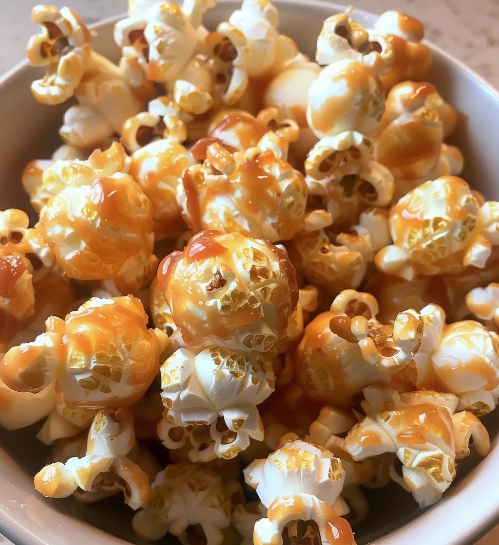 Caramel corn - detail 1