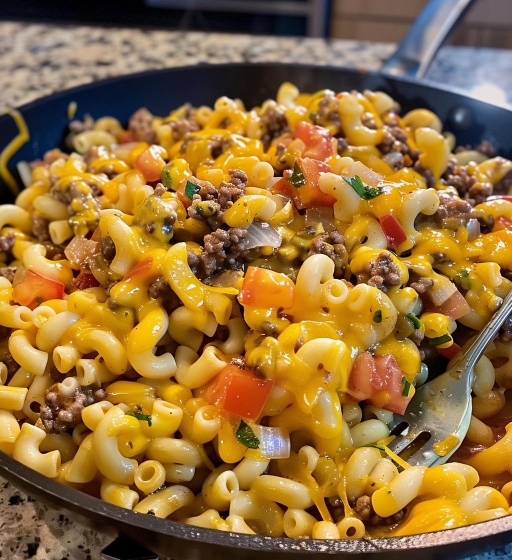 Cheeseburger Skillet - detail 1