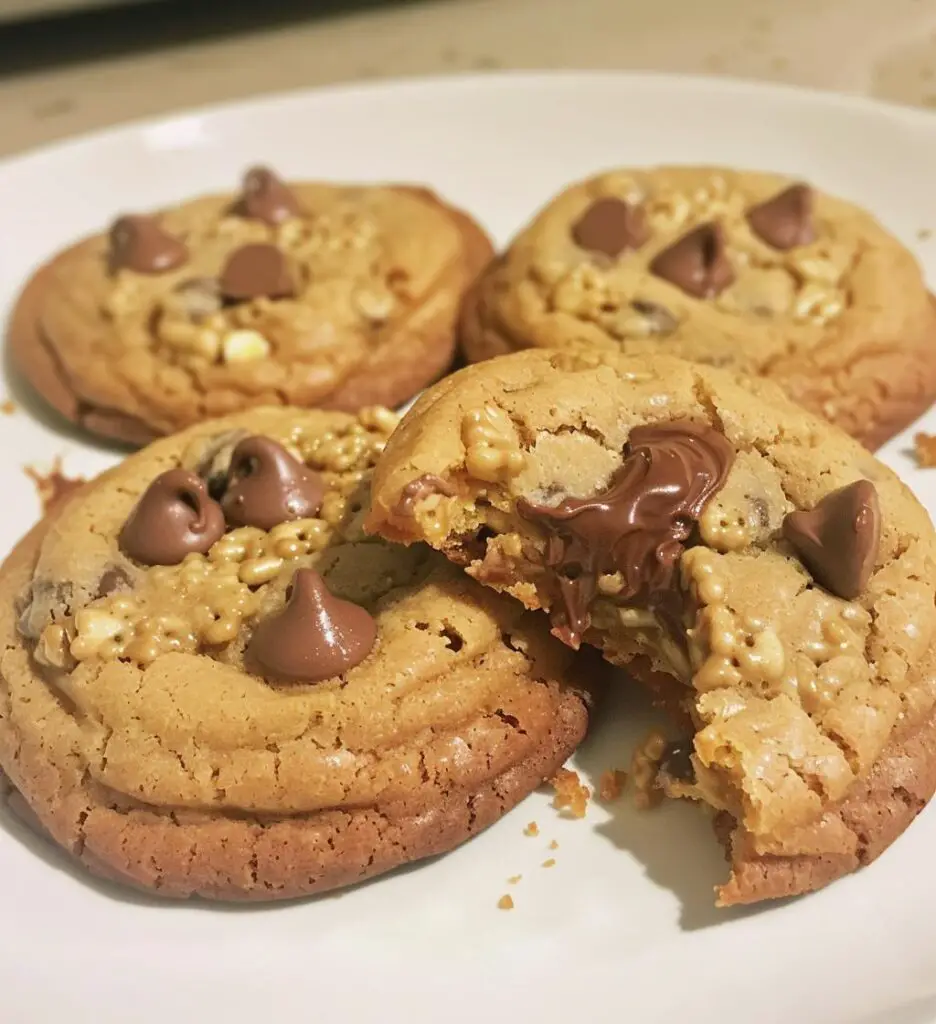 Chocolate Chip Rice Krispie Cookies