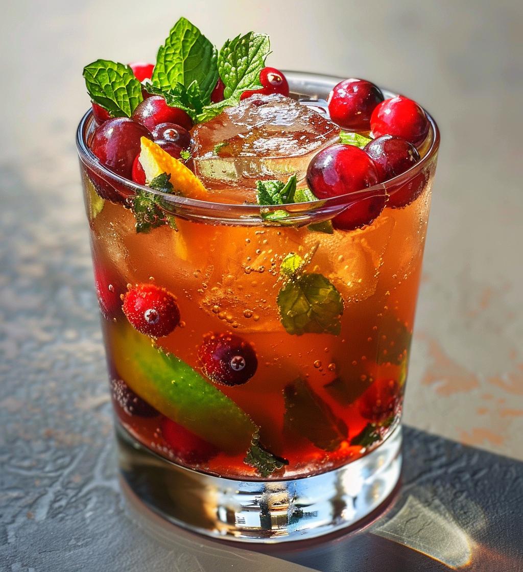 Christmas cocktails - detail 1