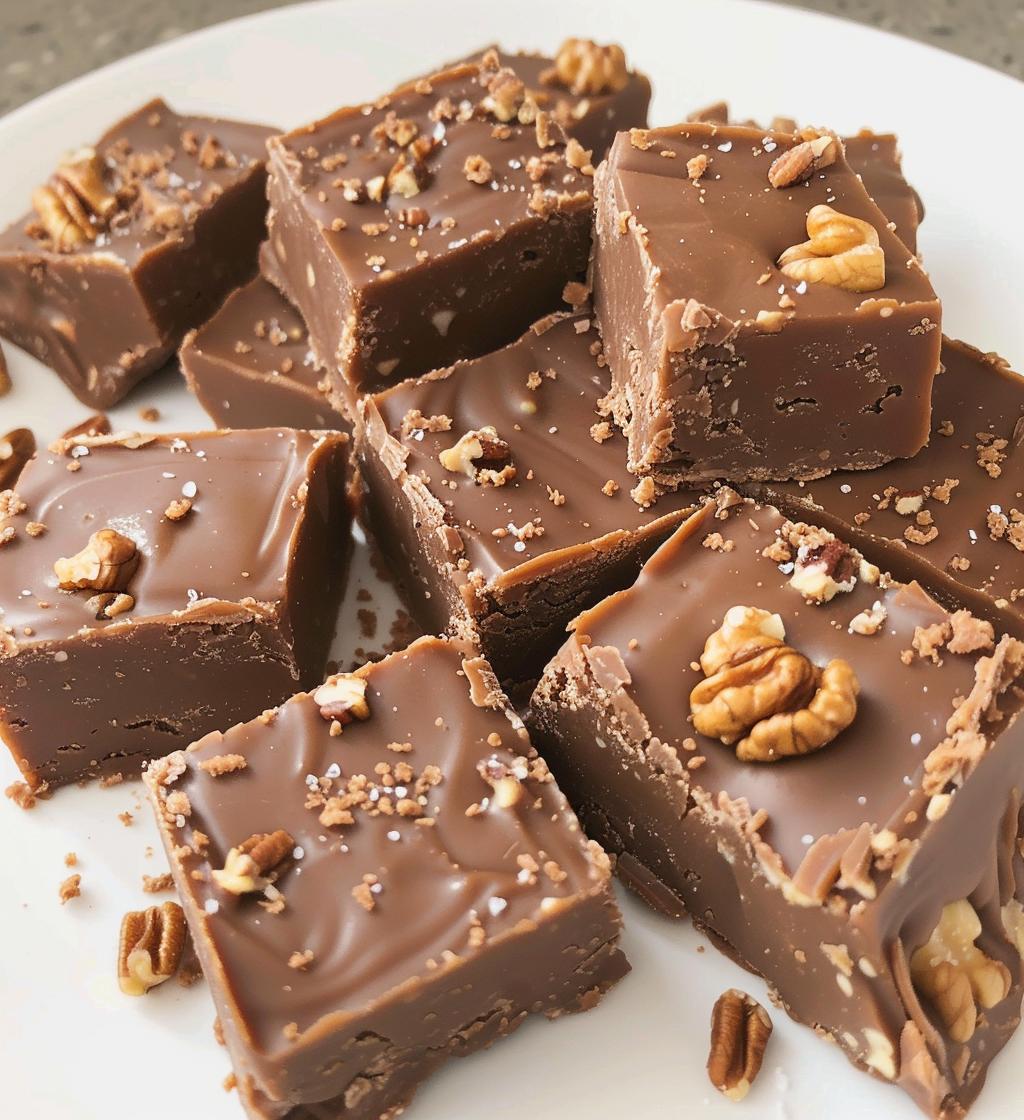 Christmas fudge - detail 1