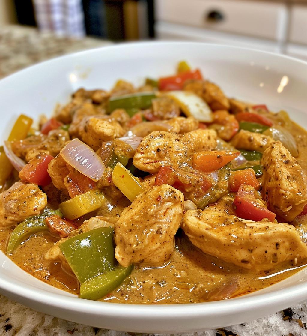 Creamy Cajun Chicken Skillet - detail 1