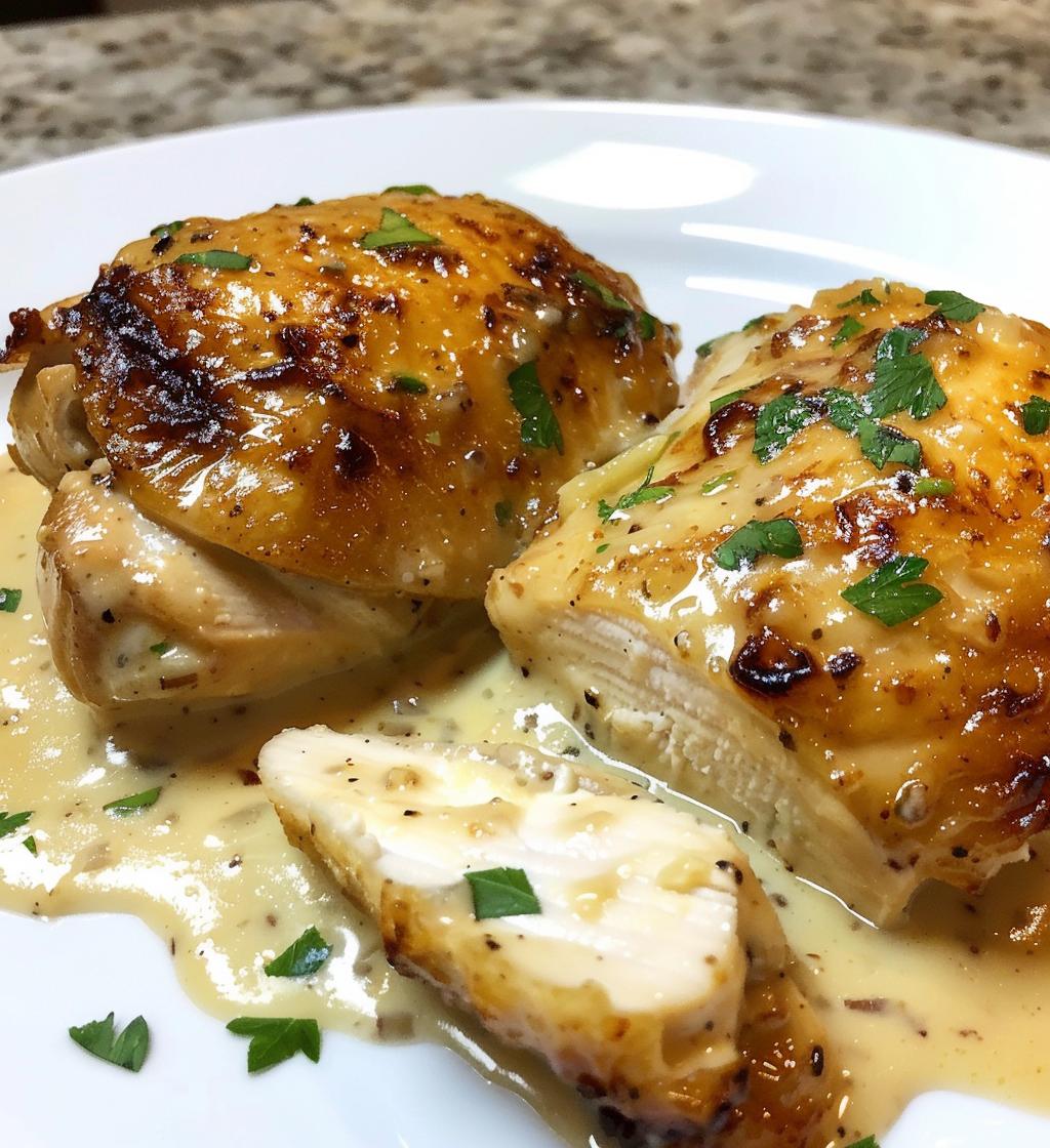 Creamy Garlic Chicken - detail 1