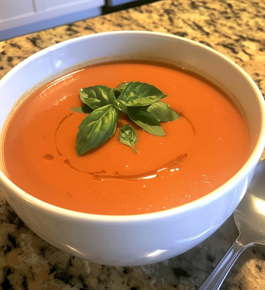 Creamy Tomato Soup - detail 1