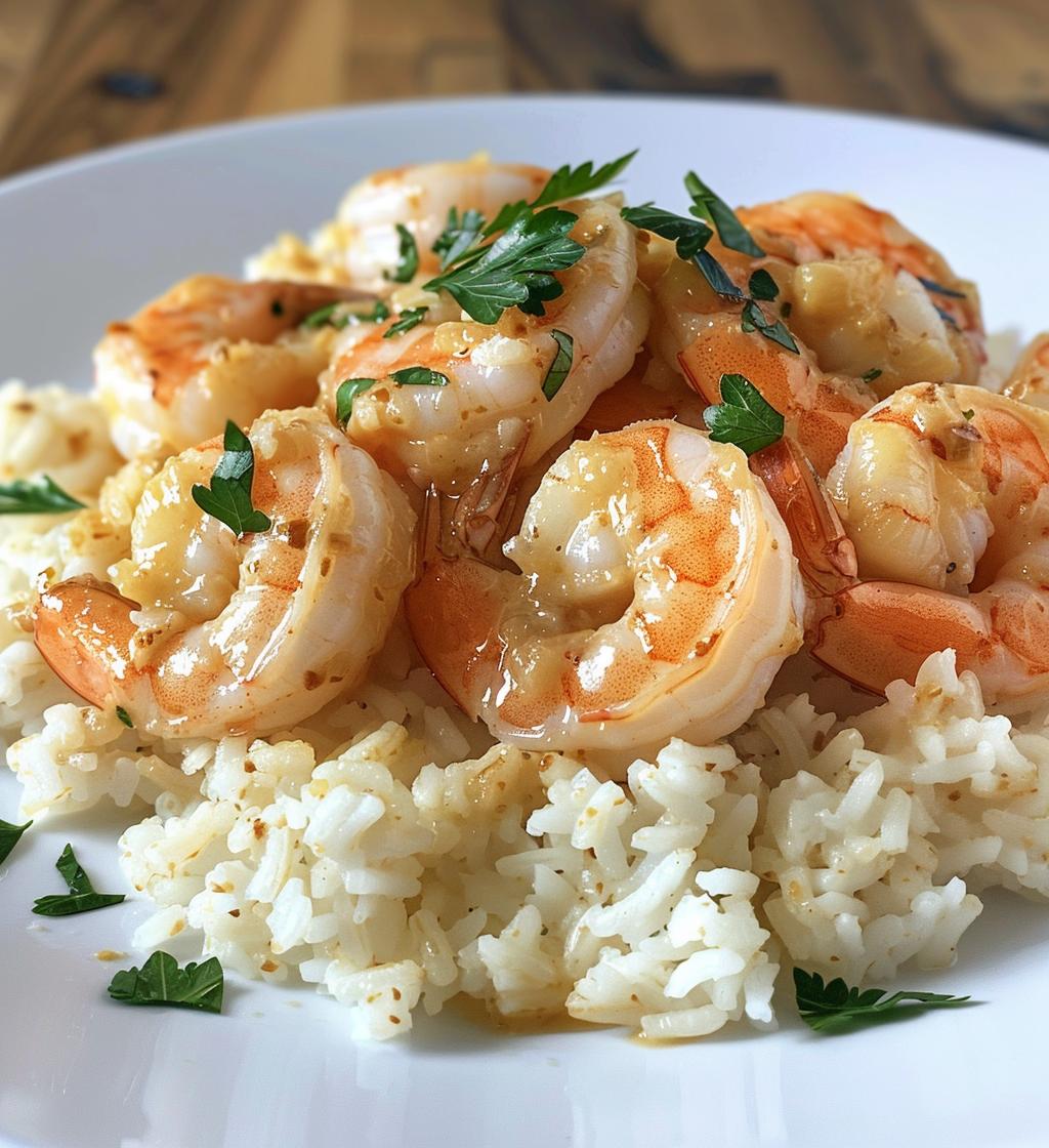 Garlic Butter Shrimp Rice - detail 1