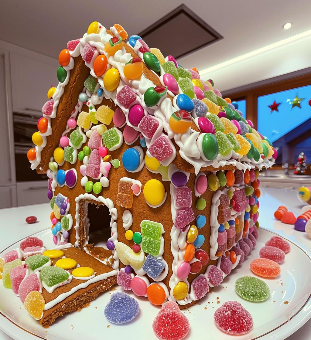 Gingerbread houses - detail 1