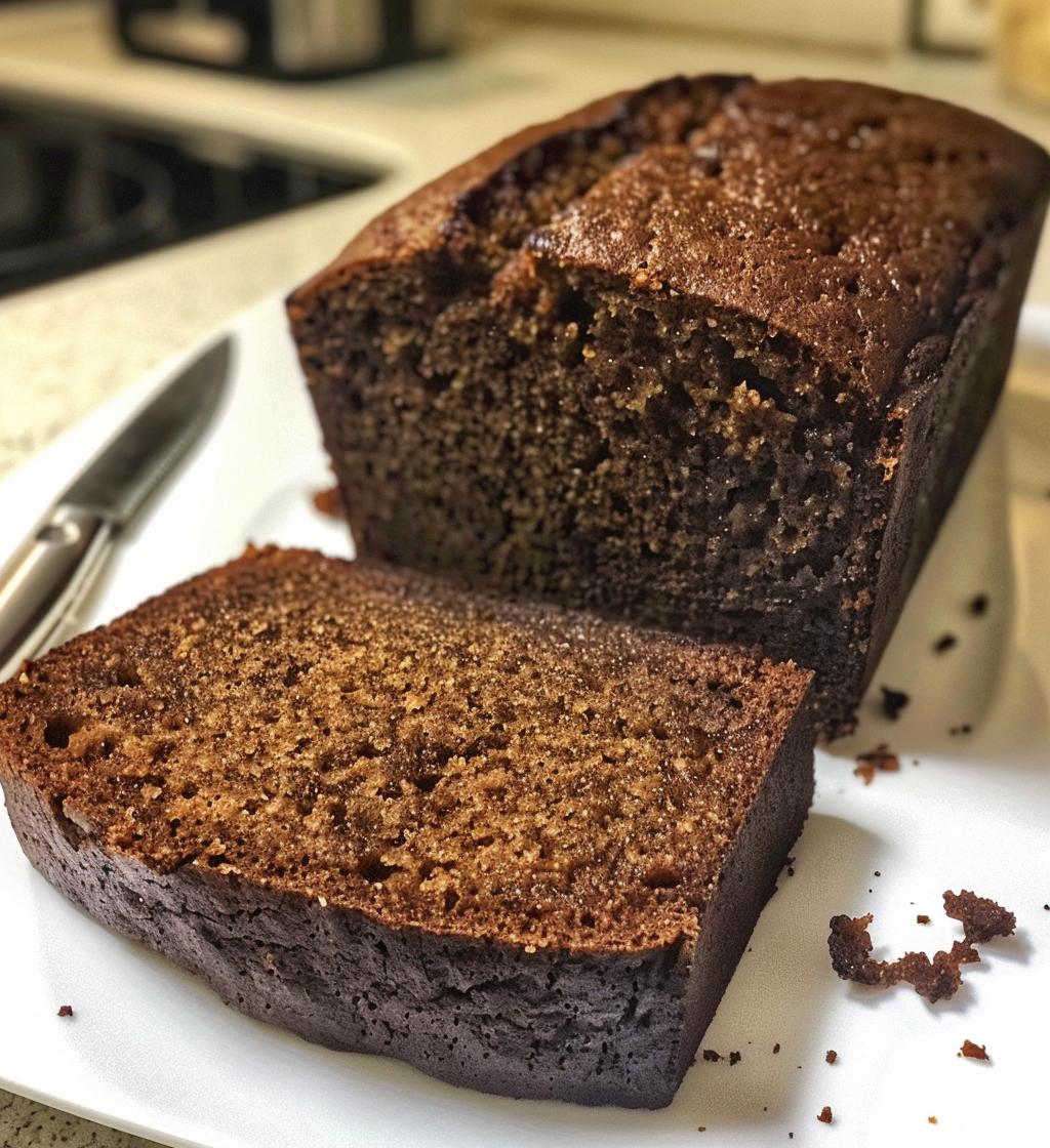 Gingerbread loaf - detail 1