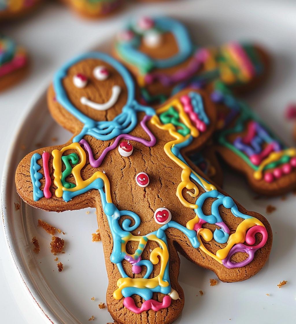 Gingerbread men - detail 1