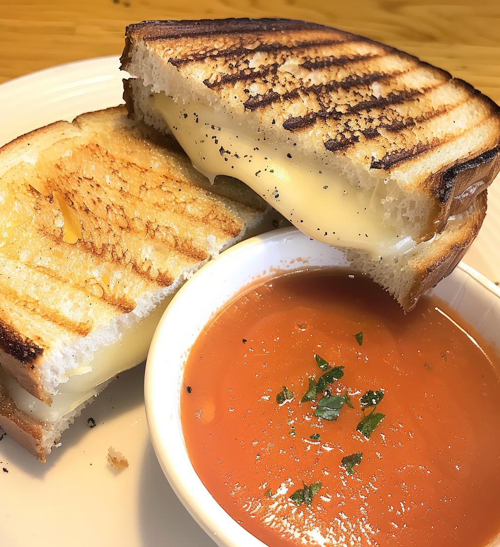 Grilled Cheese & Soup - detail 1