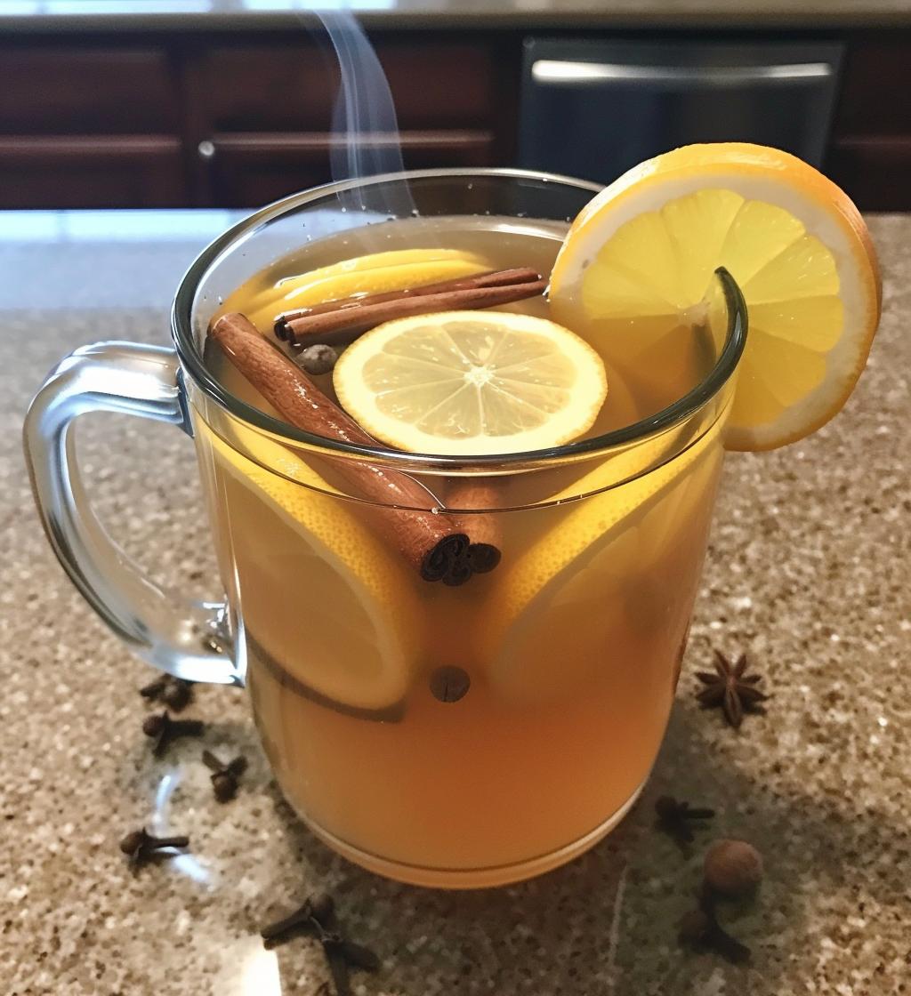 Hot apple cider - detail 1