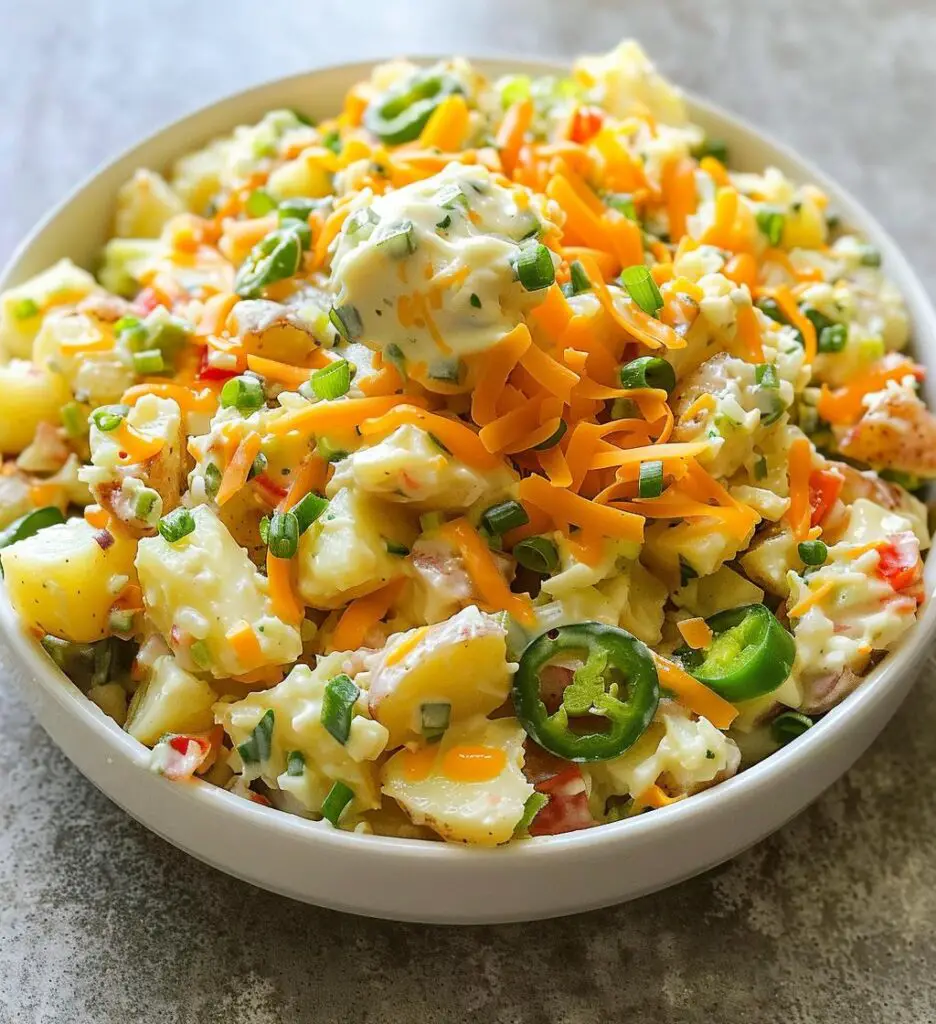 Jalapeno Popper Potato Salad