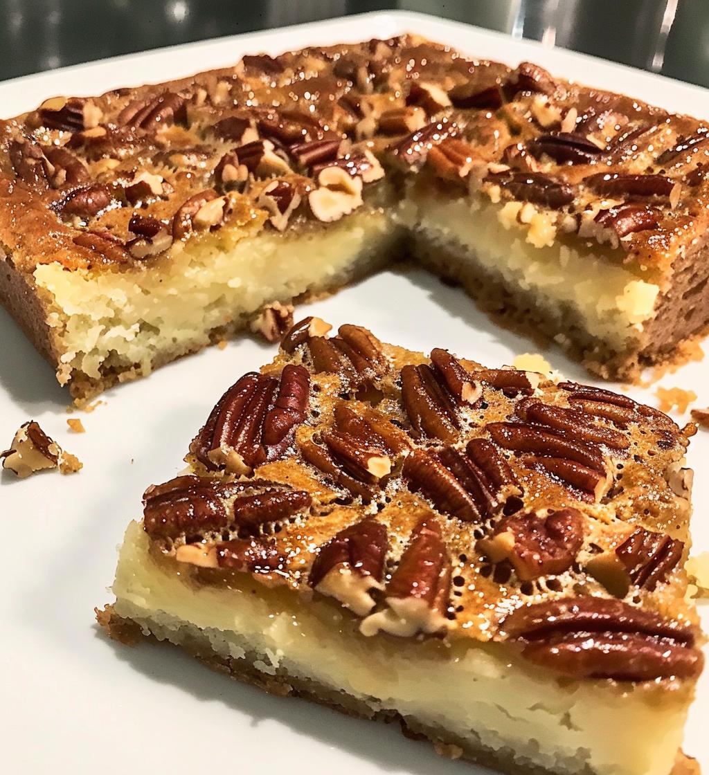 Keto Pecan Squares - detail 1