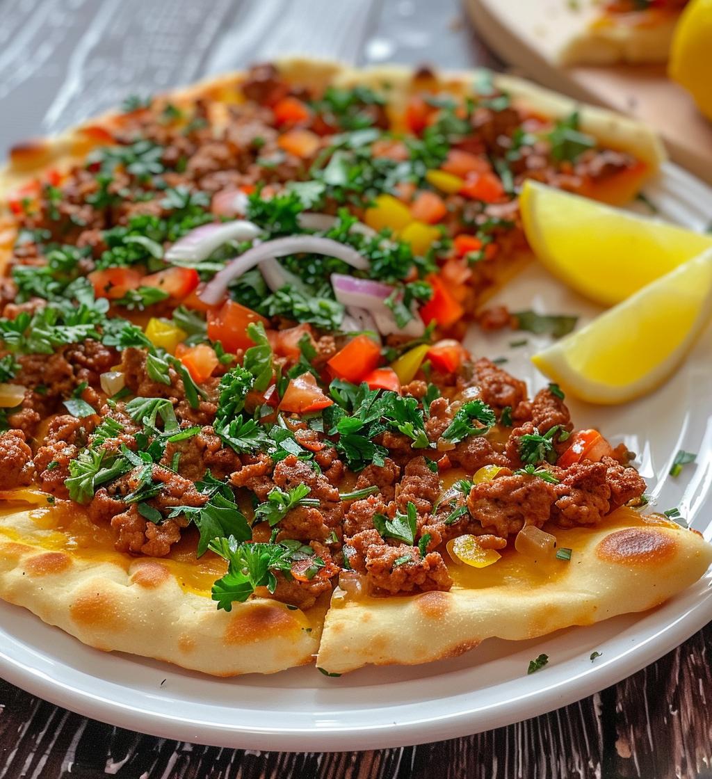 Lahmacun - detail 1