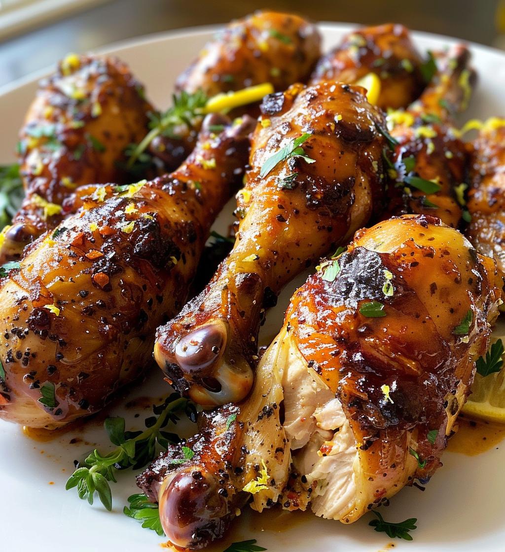 Lemon Pepper Chicken Drumsticks - detail 1