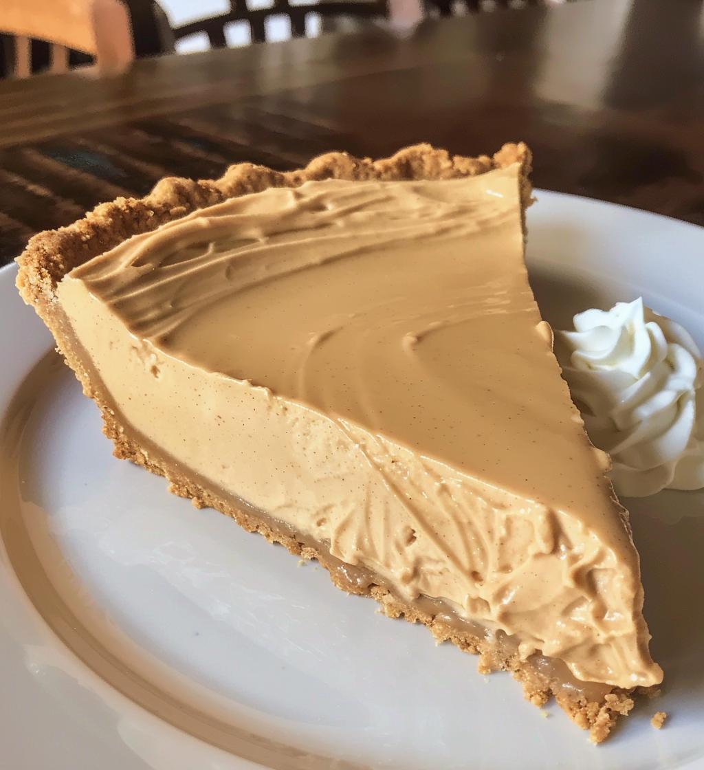 No-Bake Peanut Butter Pie - detail 1