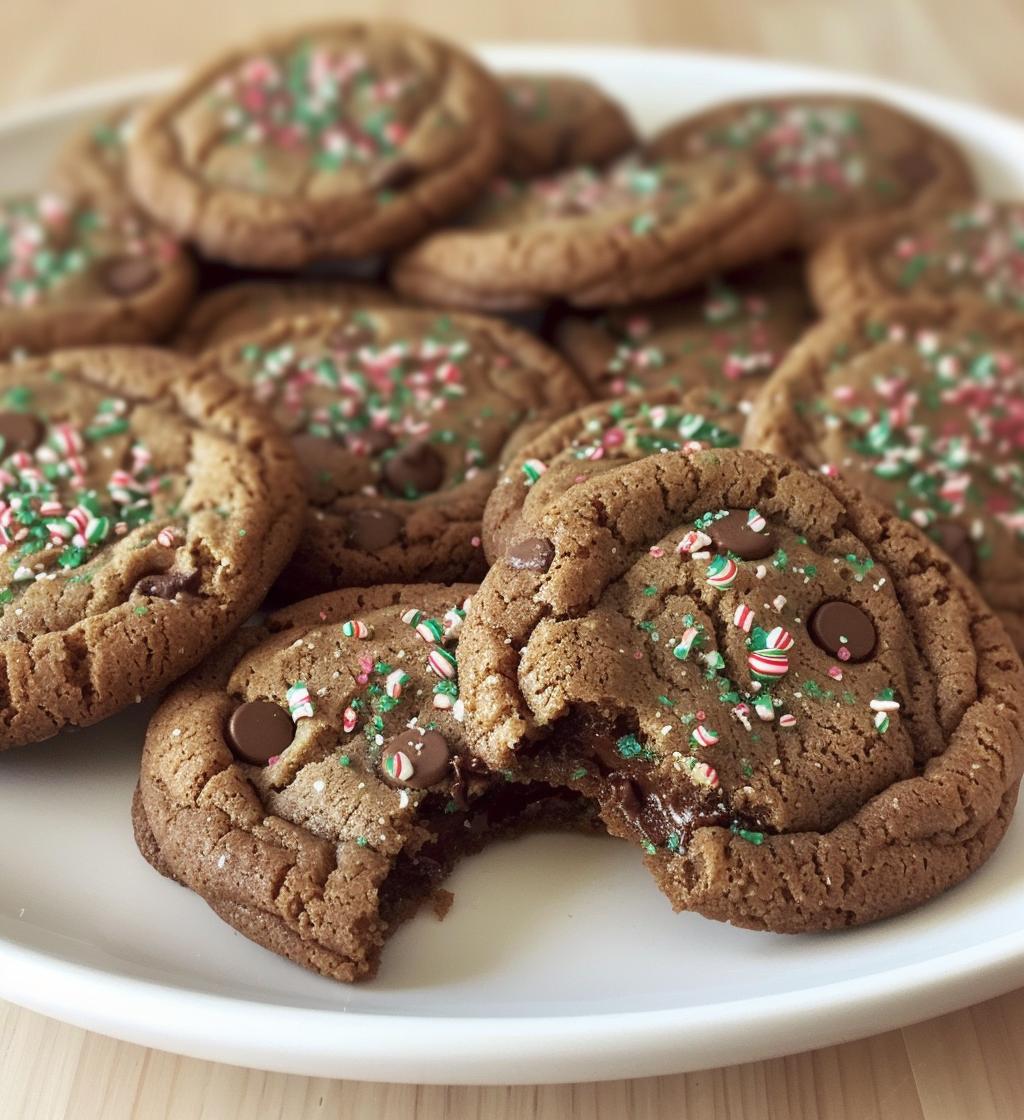 Peppermint cookies - detail 1