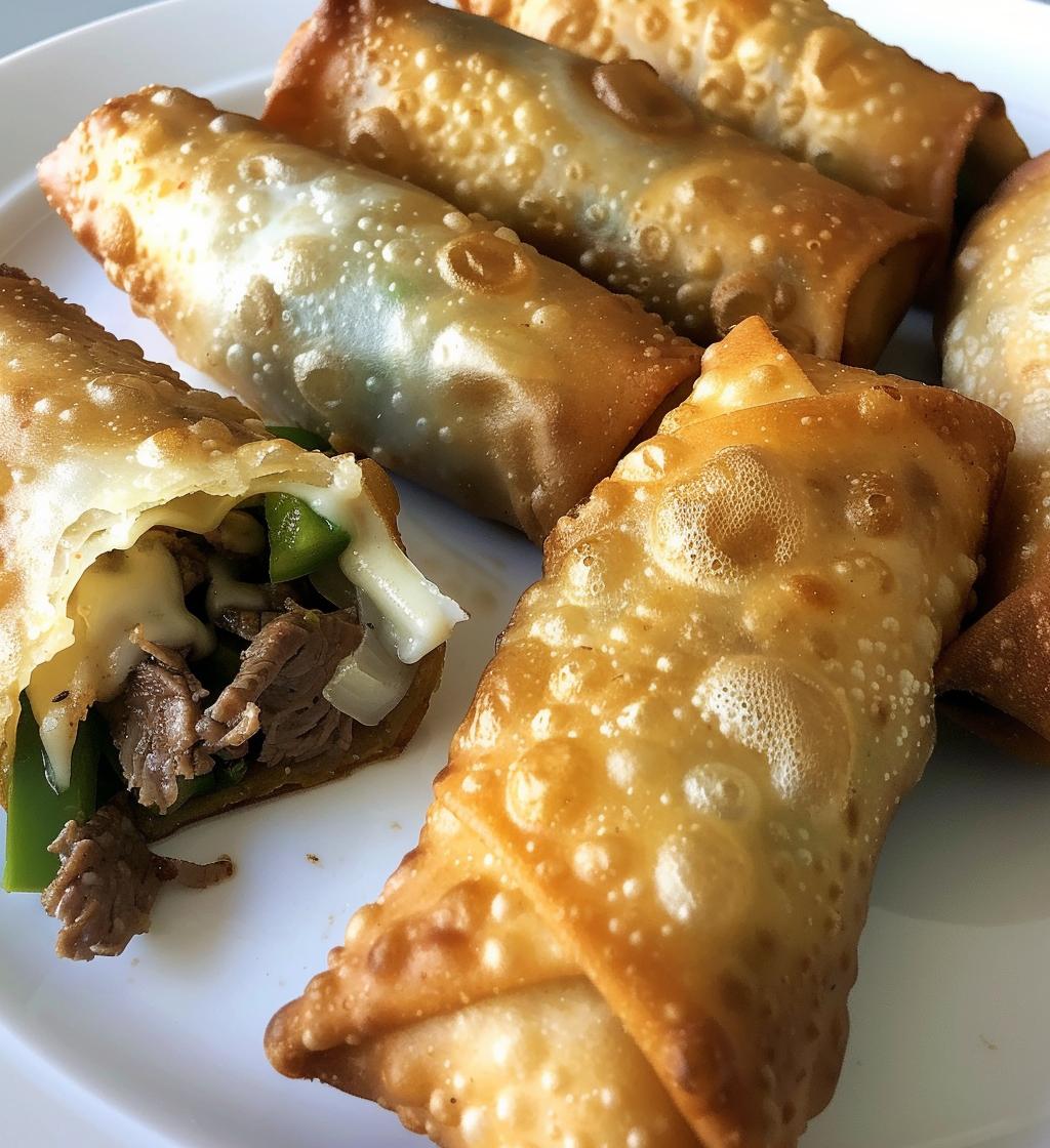 Philly Cheesesteak Egg Rolls - detail 1