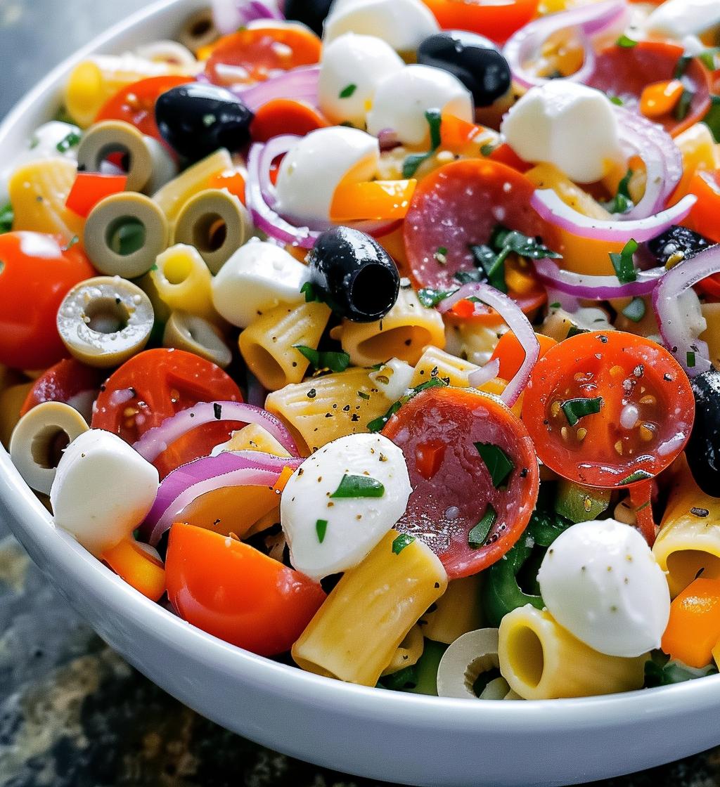 Pizza Pasta Salad - detail 1