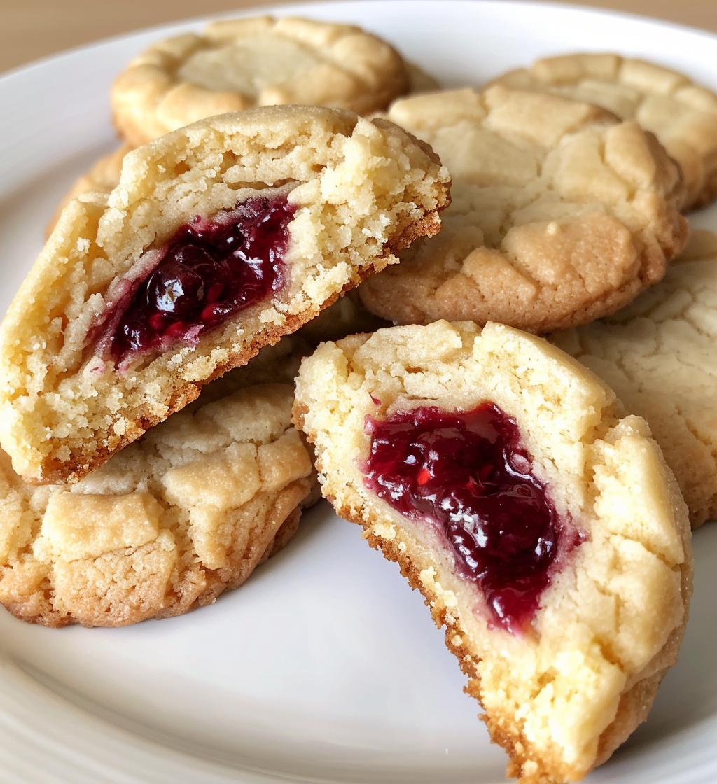 Raspberry Shortbread Cookies - detail 1