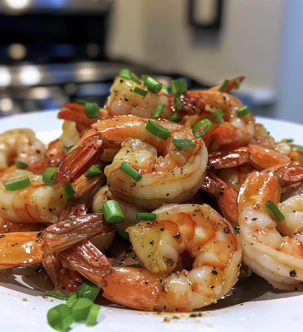 Salt and Pepper Shrimp - detail 1