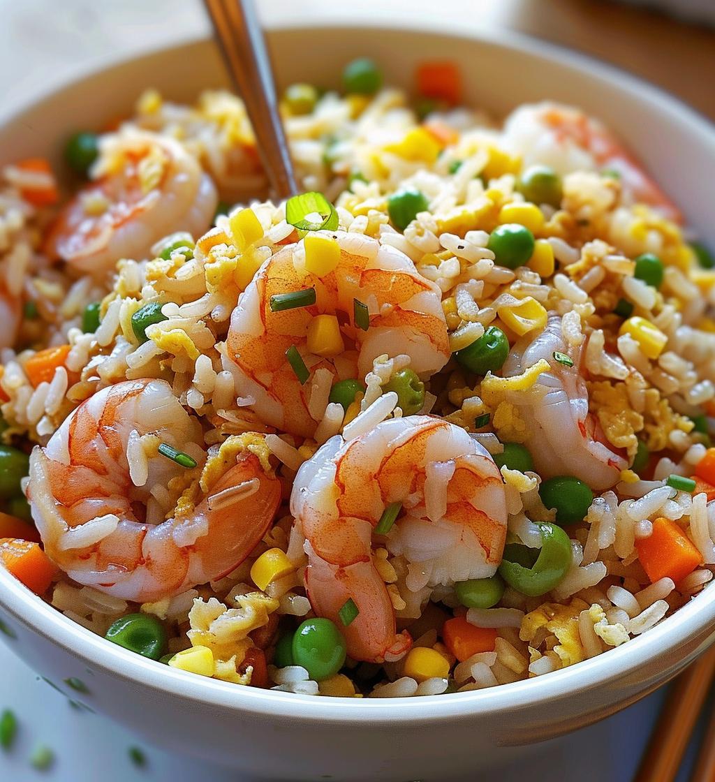 Shrimp Fried Rice - detail 1