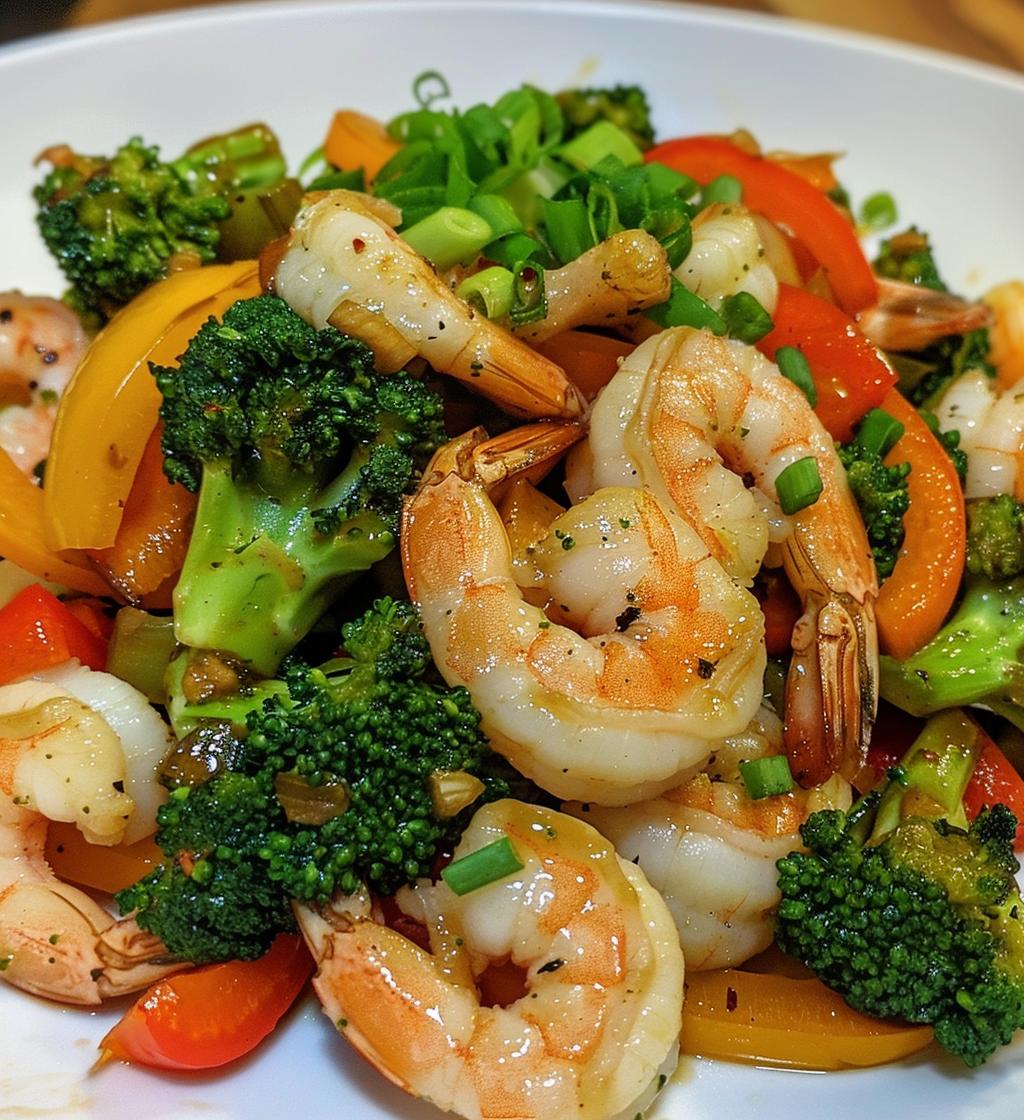 Shrimp Stir-Fry - detail 1