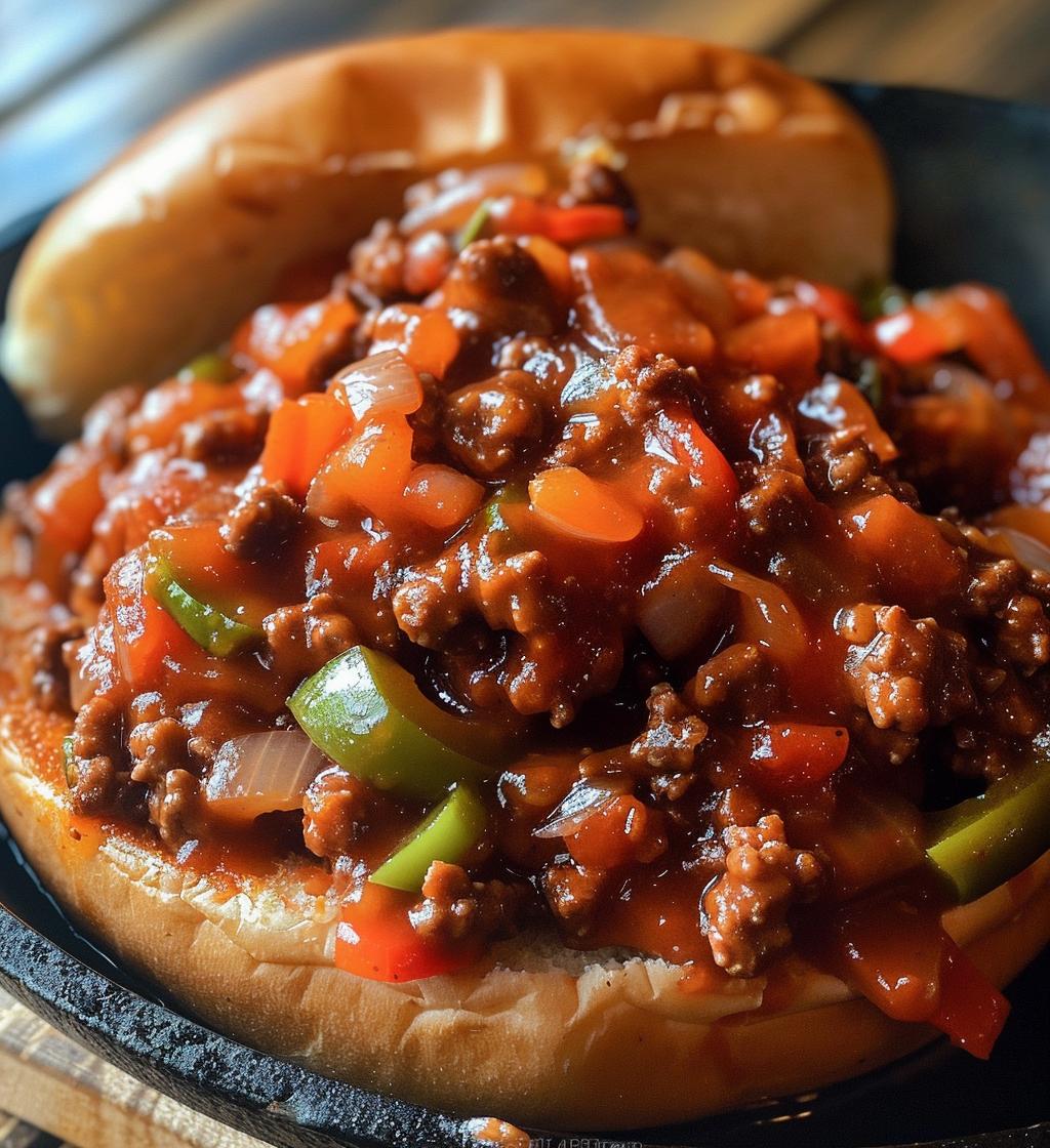 Sloppy Joe Skillet - detail 1