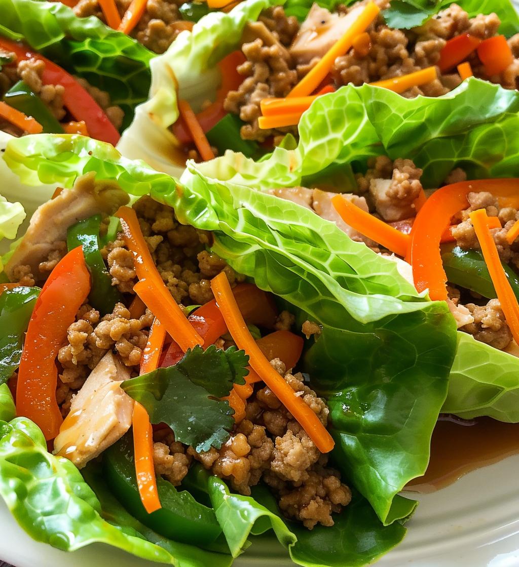 Turkey Lettuce Wraps - detail 1