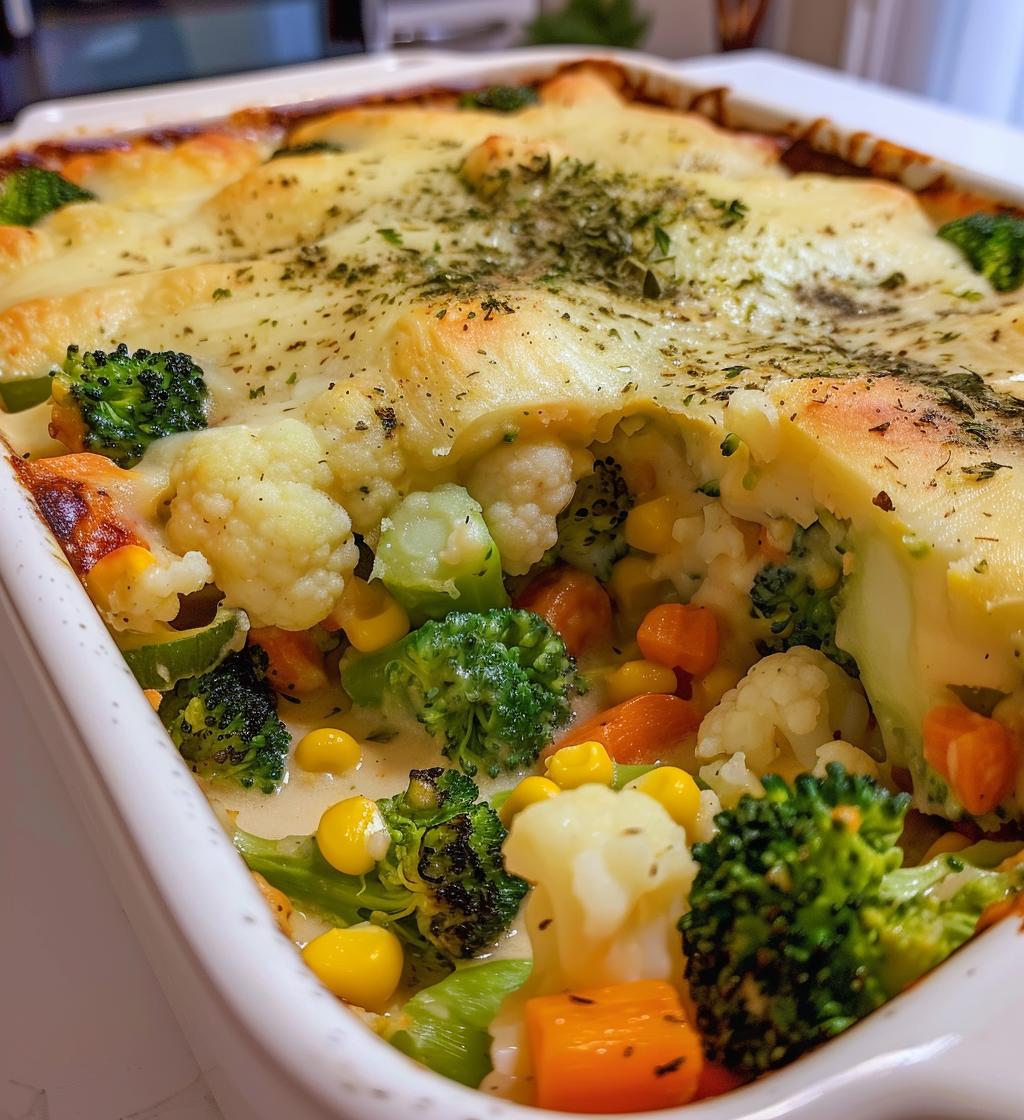 Vegetable Casserole - detail 1