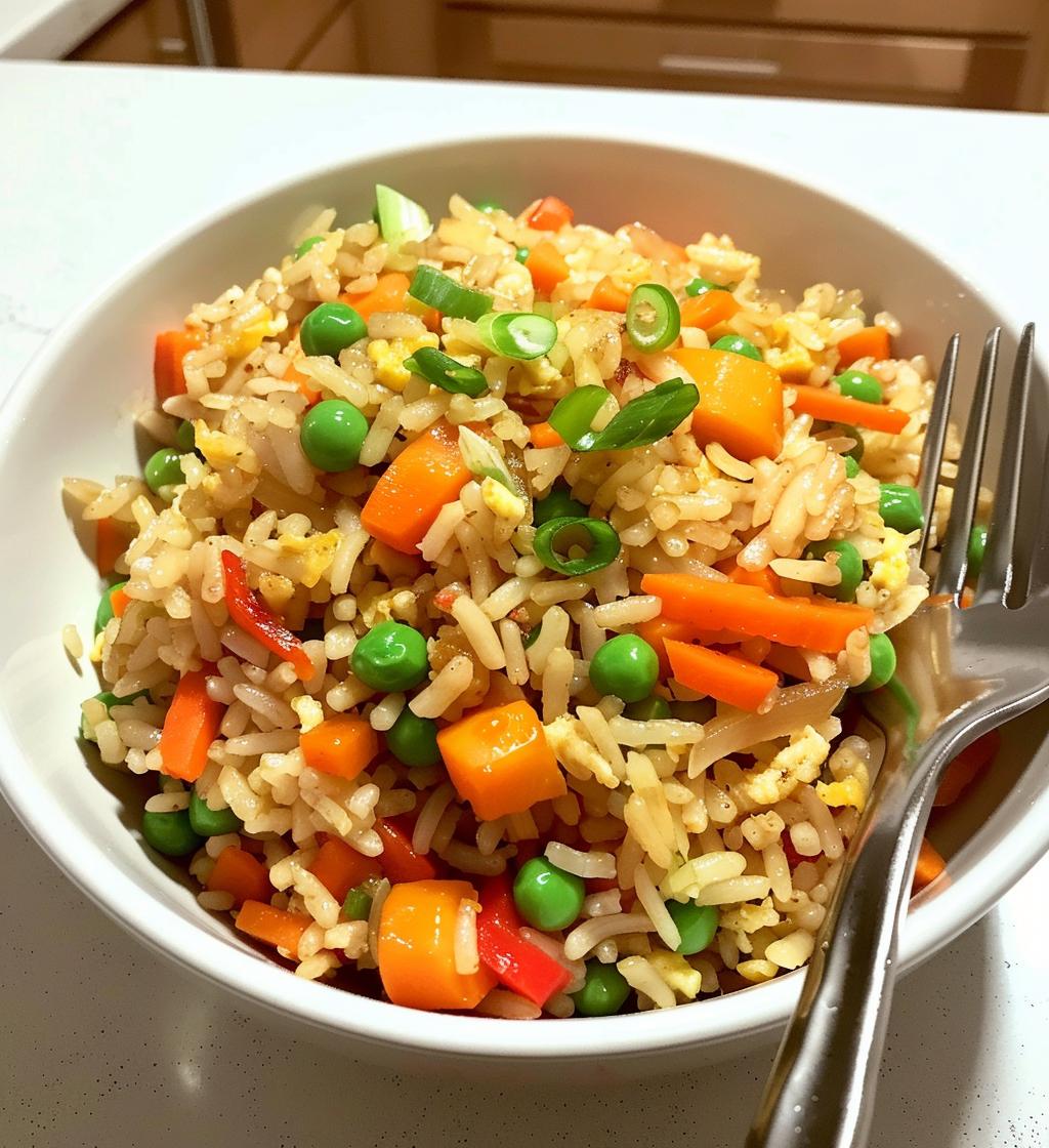 Veggie Fried Rice - detail 1