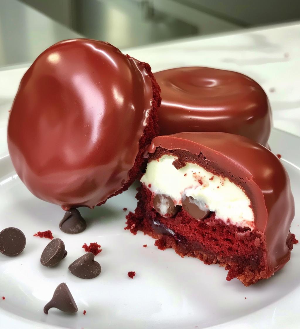 Red Velvet Cheesecake Bites - detail 1