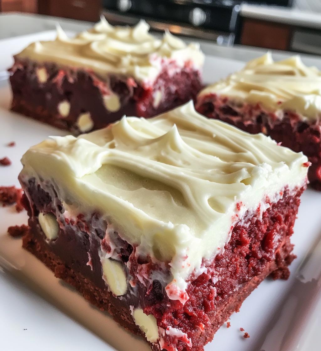 Red Velvet Cookie Bars - detail 1