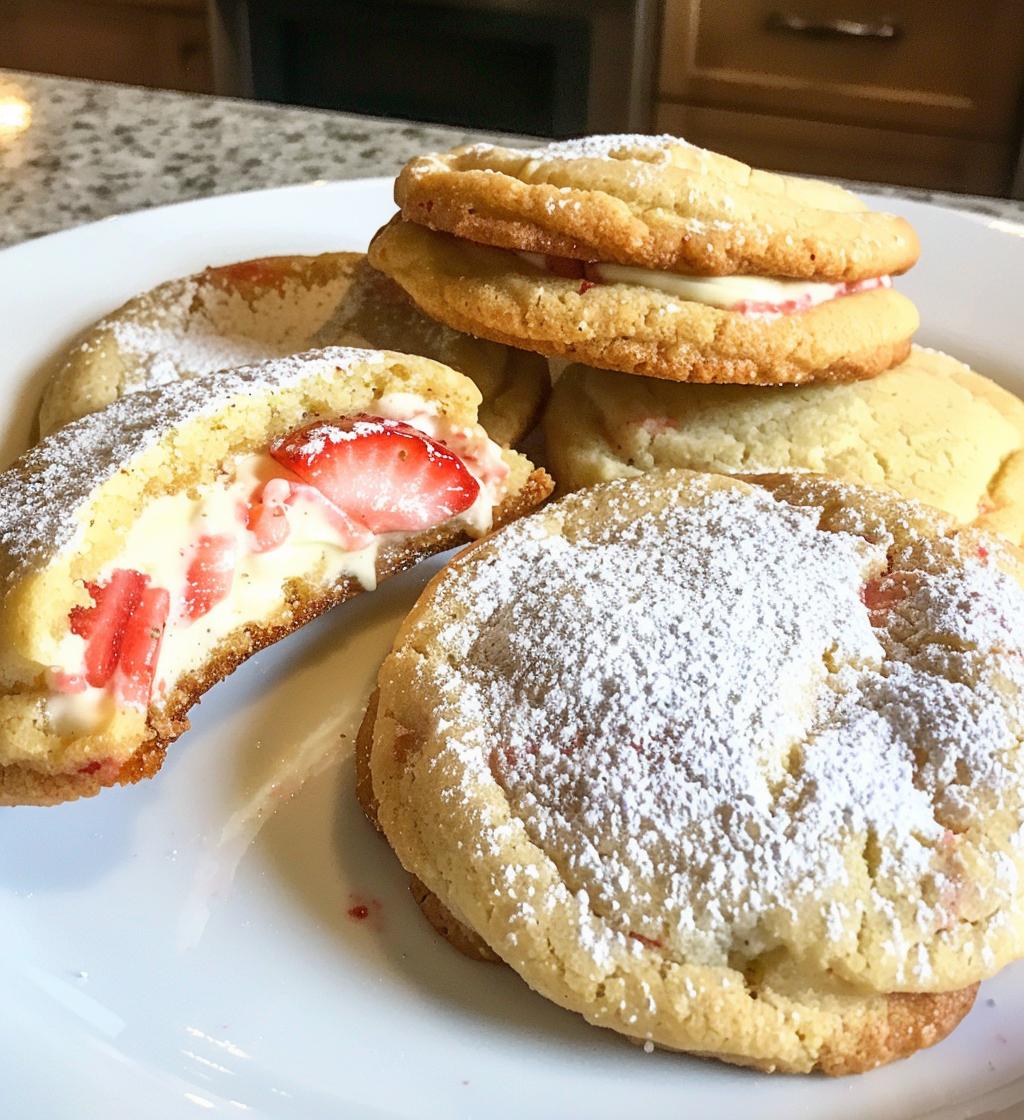 Strawberry Cheesecake Cookies - detail 1